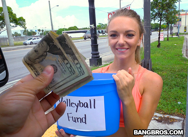 Molly Mae goes all in for the team on the Bang Bus bangbus Bang USA bangbros XXX