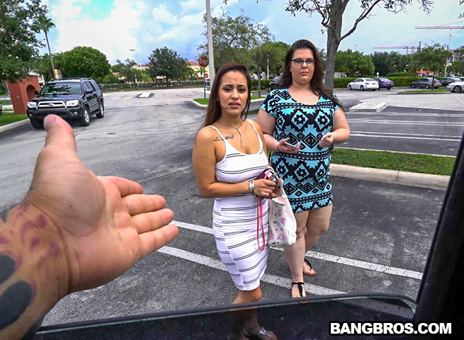 Colombian Hottie ditches friend for road dick bangbus Bang USA bangbros XXX