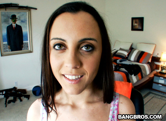 Petite white girl tries big back cock monstersofcock Bang USA bangbros XXX