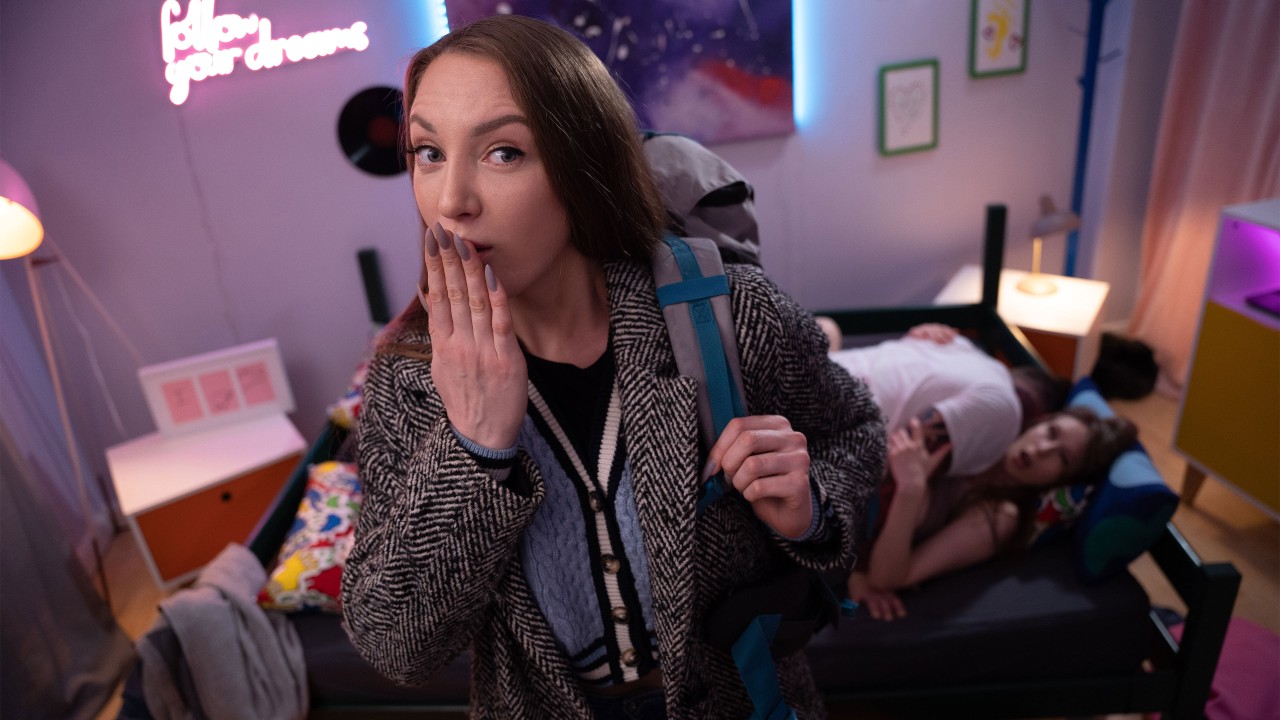 Sudden Threesome for New Lovers 