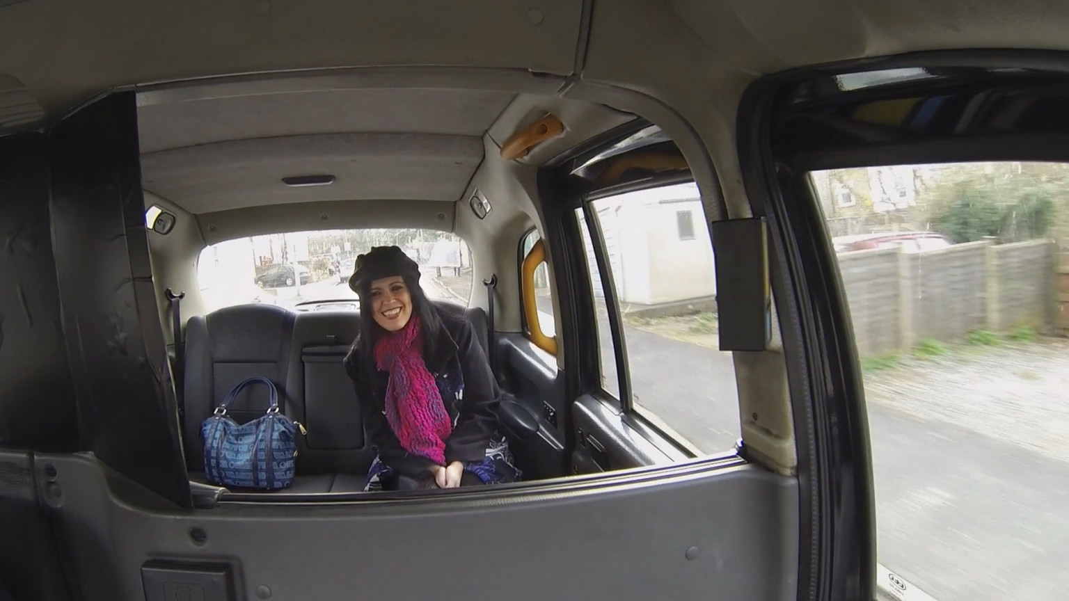 Sexy Spanish Tourist Wild Cab Fuck