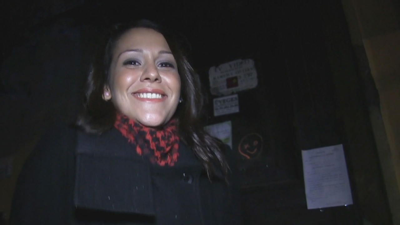 Brunette Sits Her Big Bubble Butt On A Strangers Hard Dick