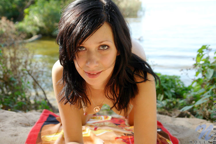 Holly - White Bra - nubiles XXX - photo #15