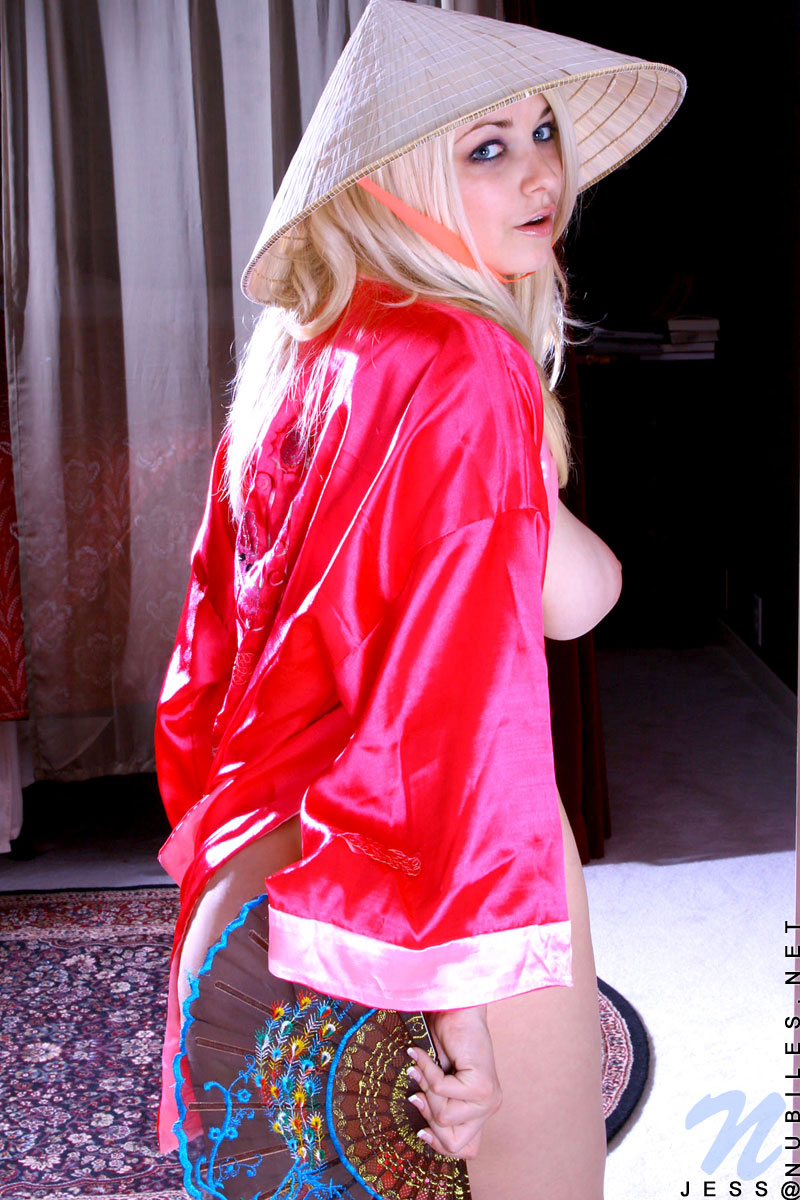 Jess - Silk Robe - nubiles XXX - photo #11