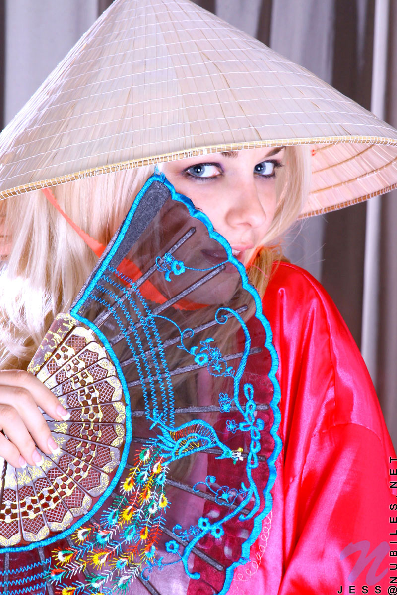 Jess - Silk Robe - nubiles XXX - photo #2