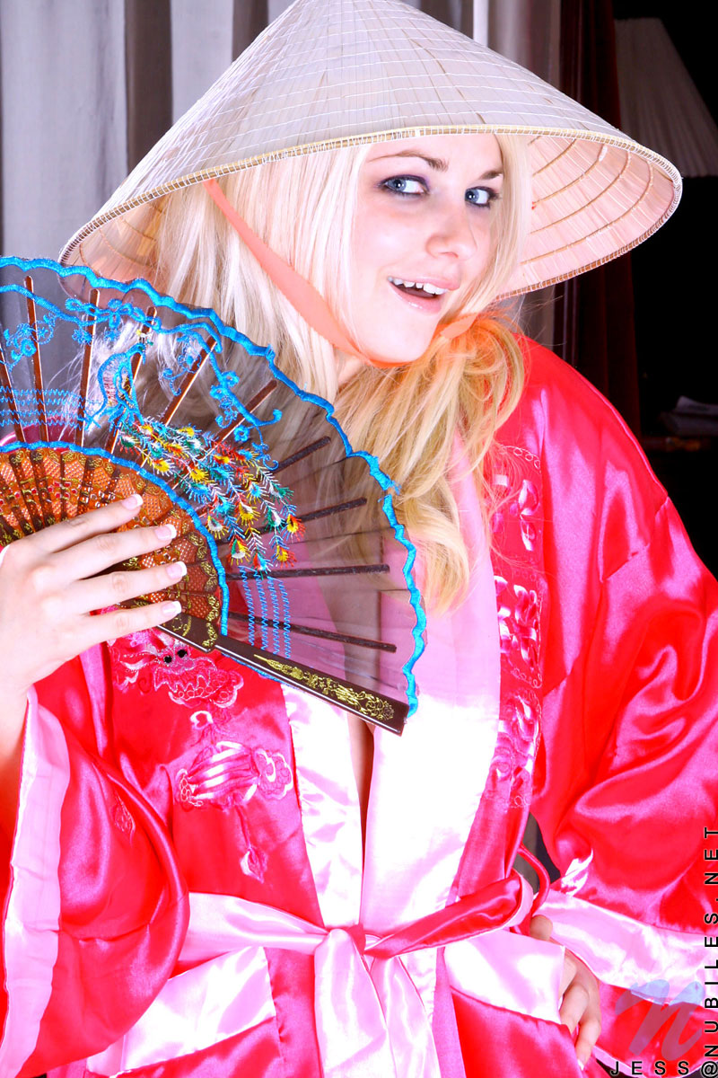 Jess - Silk Robe - nubiles XXX - photo #3