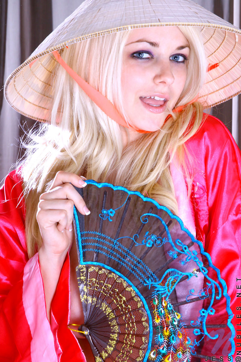 Jess - Silk Robe - nubiles XXX - photo #5