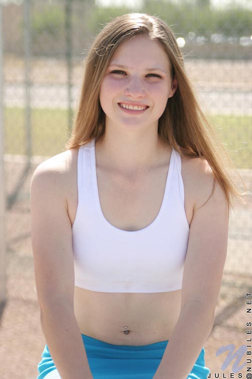 Jules - Blueskirt - nubiles XXX - photo #2