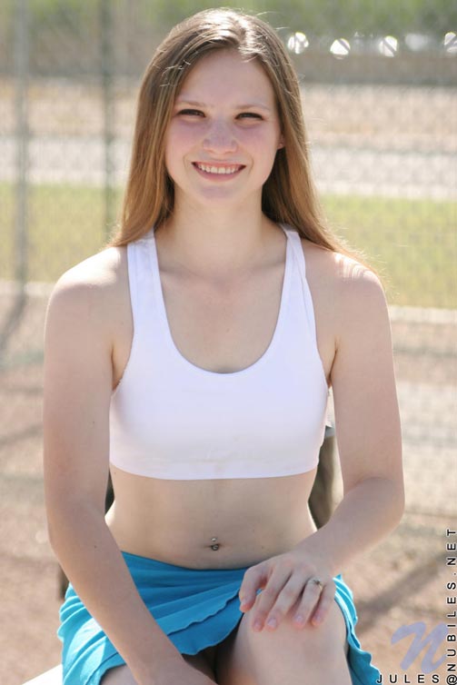 Jules - Blueskirt - nubiles XXX - photo #3