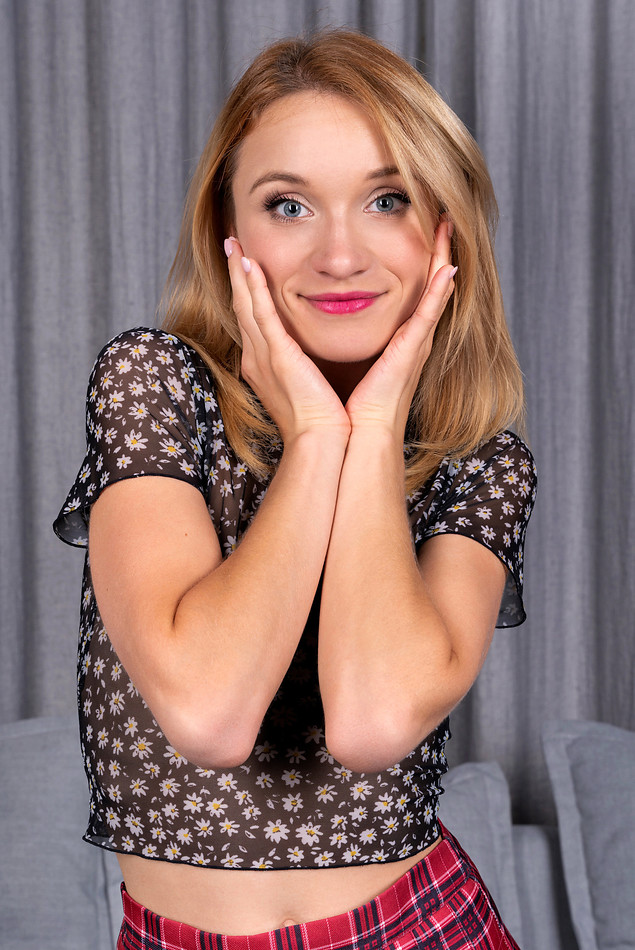 Nubiles Petite Plaid with Milka Vi