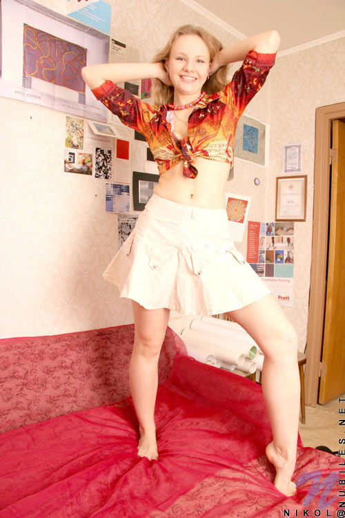 Nikol - Violet Thongs - nubiles XXX - photo #2