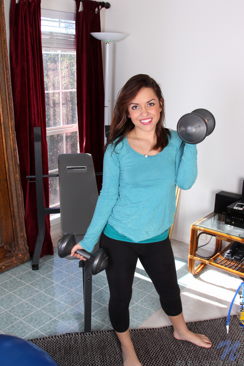Nina Myers - Pussy Workout - nubiles XXX - photo #1
