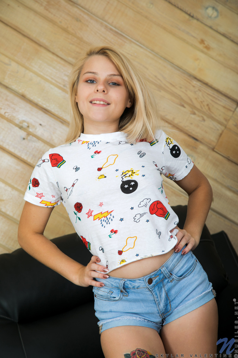 Skylar Valentine - Tiny Teen - nubiles XXX - photo #1