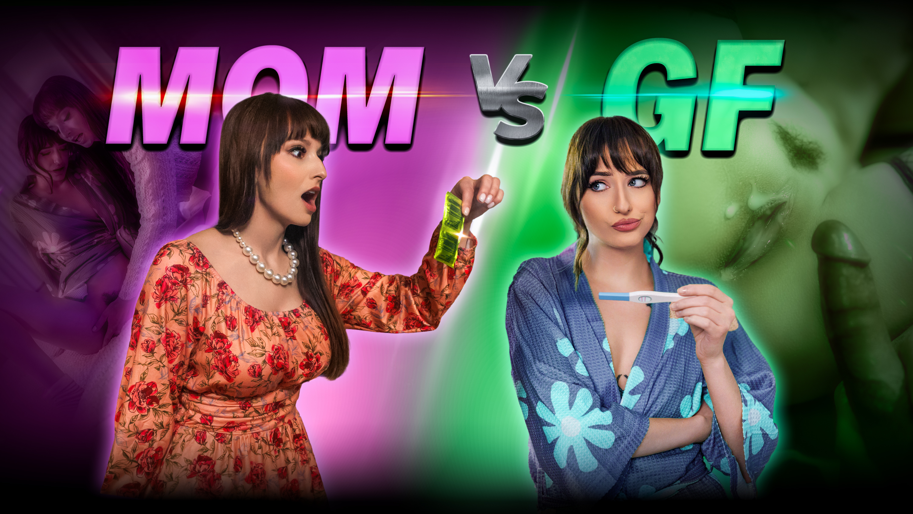 Lexi Luna vs Lana Smalls, Part 3: Please Breed Both of Us! (Mom vs GF Special) - breedingmaterial