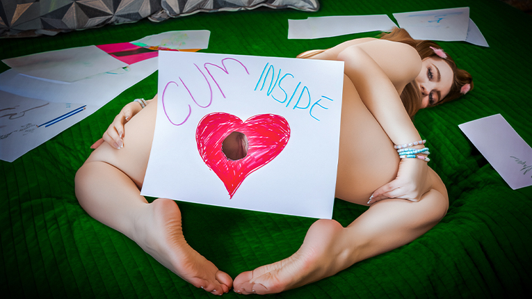 Creampie Practice: The Virgin Babysitter's Surprise Visitor - mybabysittersclub