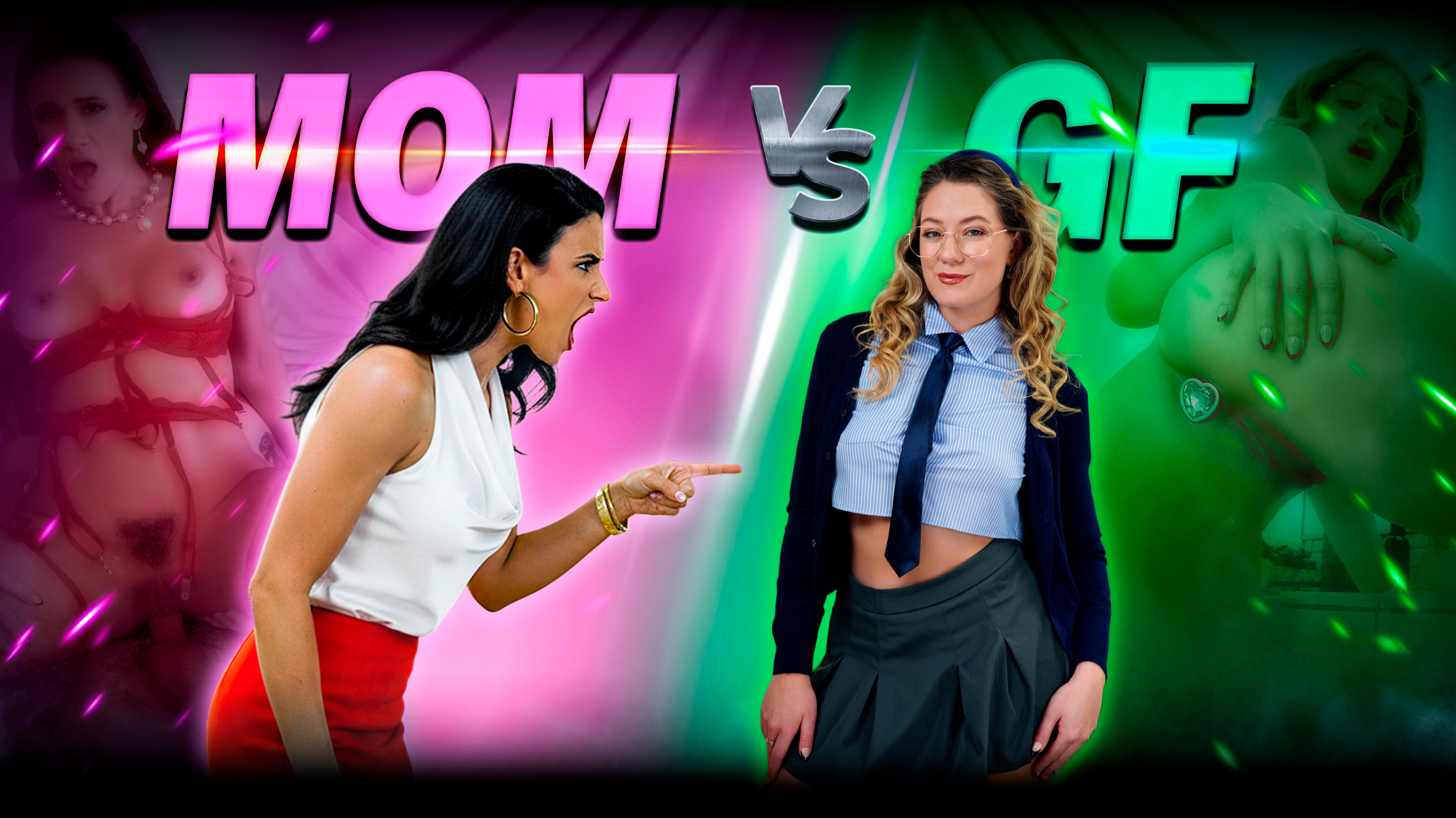 Penny Barber vs River Lynn, Part 2: A Double Anal Dream Come True (Mom vs GF Special) - mylfsinglests