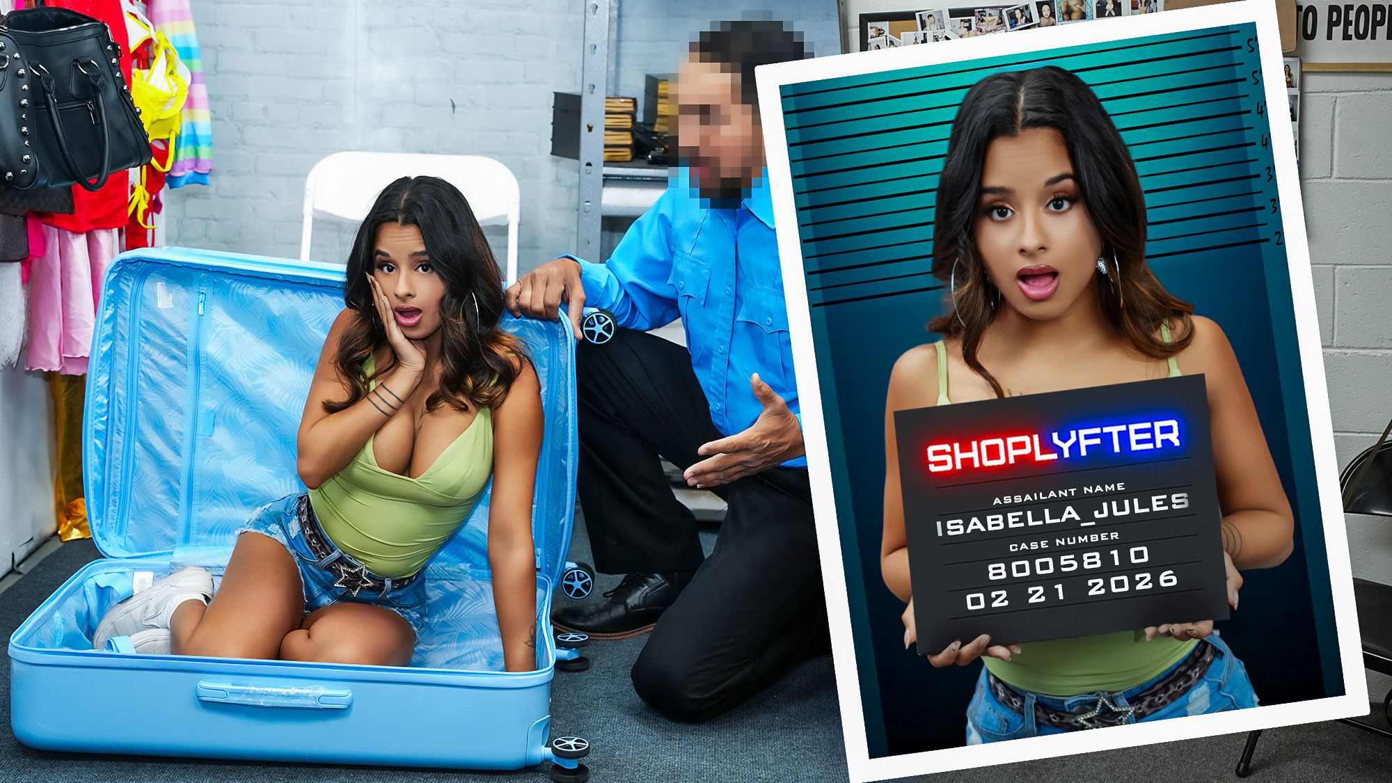Case No. 8005810 - Isabella Jules, the Tiny Luggage Thief - shoplyfter